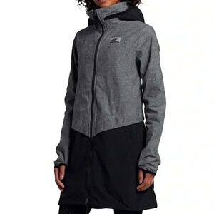 Nike International Gray Zip Up Jacket Size Small